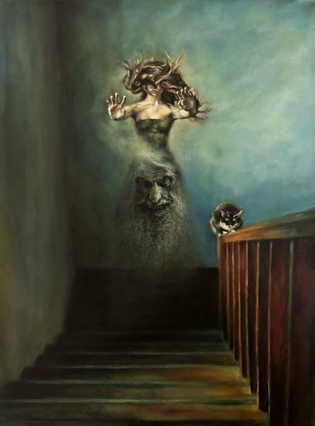 "Path of Enlightenment" 30cm x 40cm Oil on Canvas