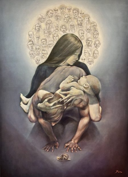 Stored Infinity - Oil on Canvas 50x70 cm