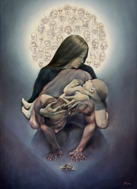 Stored Infinity Oil on Canvas 50x70cm